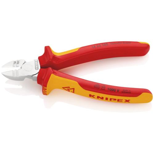 Knipex VDE Diagonal Insulation Side Cutter Stripping Pliers 160mm 14 26 160